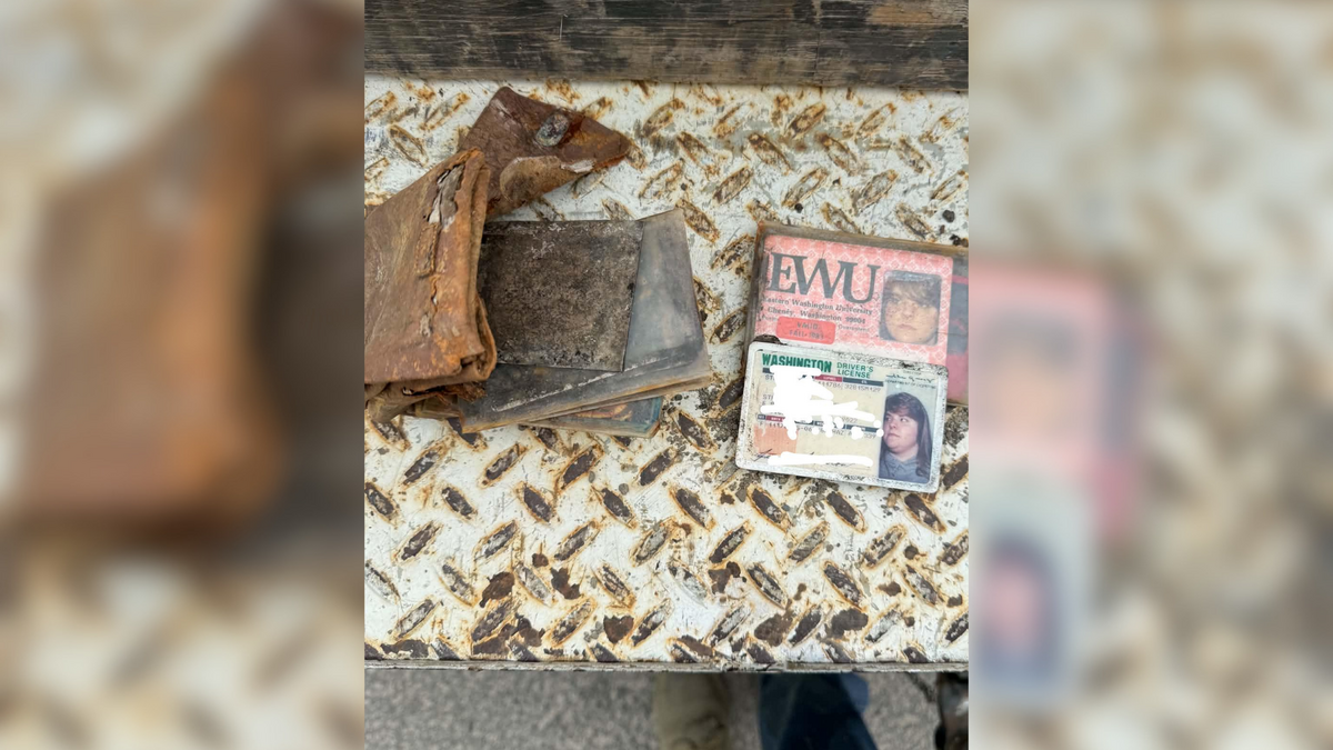 The wallet and ID cards found in 2026. 