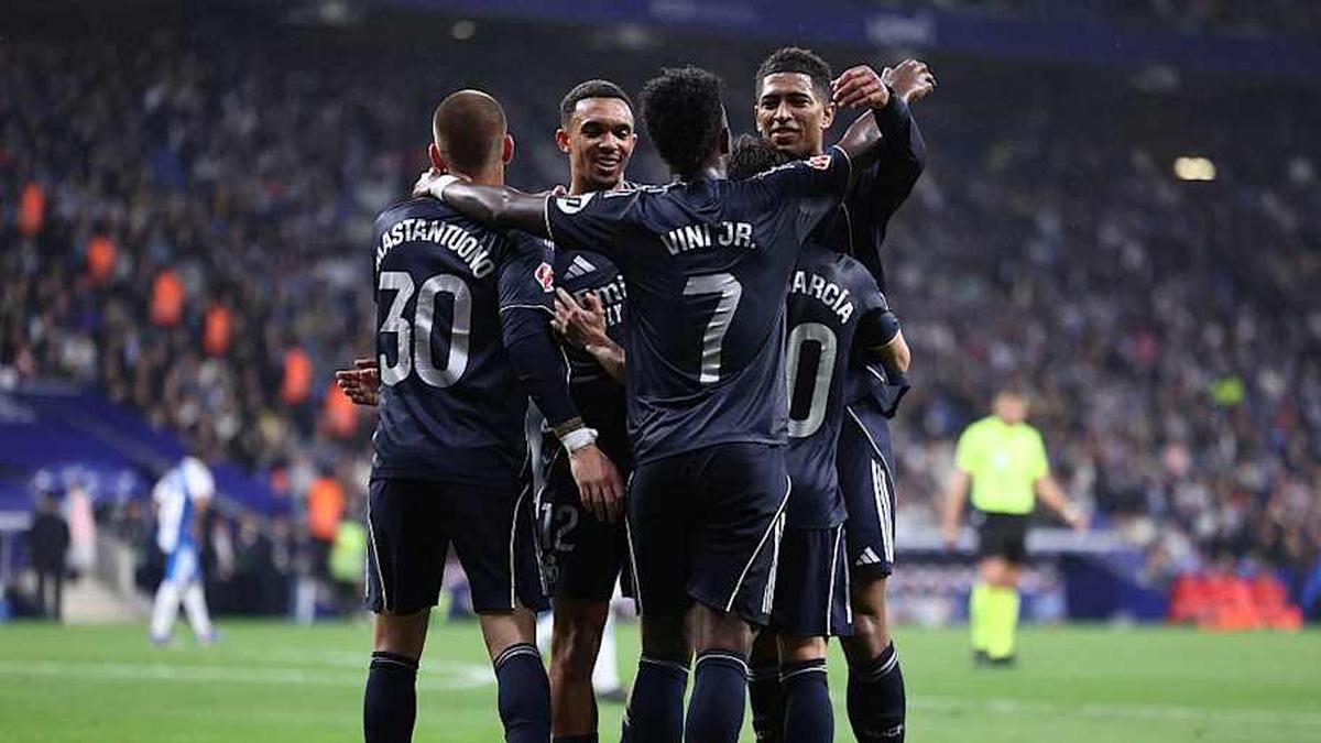  Real Madrid's superstars stepped up on Sunday evening. | Josep Lago/AFP/Getty Images 