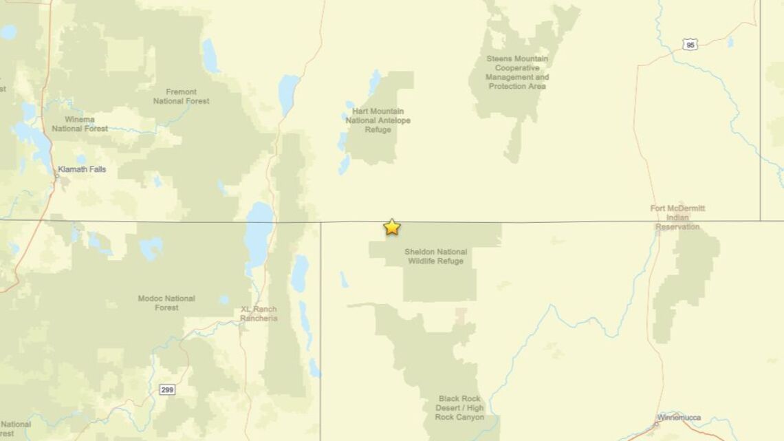 Seismic activity on Aug. 17: Earthquake close to Fort Bidwell, CA registered - magnitude 2.1 