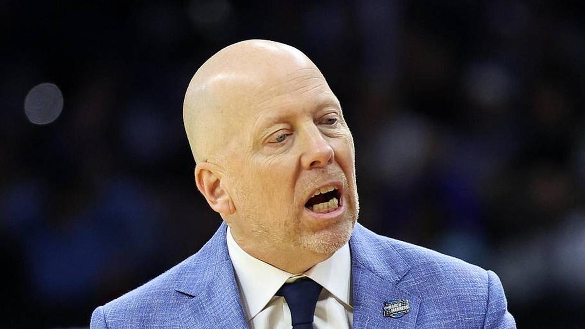  Mar 20, 2026; Philadelphia, PA, USA; UCLA Bruins head coach Mick Cronin reacts in the second half during a first round game of the men's 2026 NCAA Tournament at Xfinity Mobile Arena. Mandatory Credit: Bill Streicher-Imagn Images | Bill Streicher-Imagn Images 