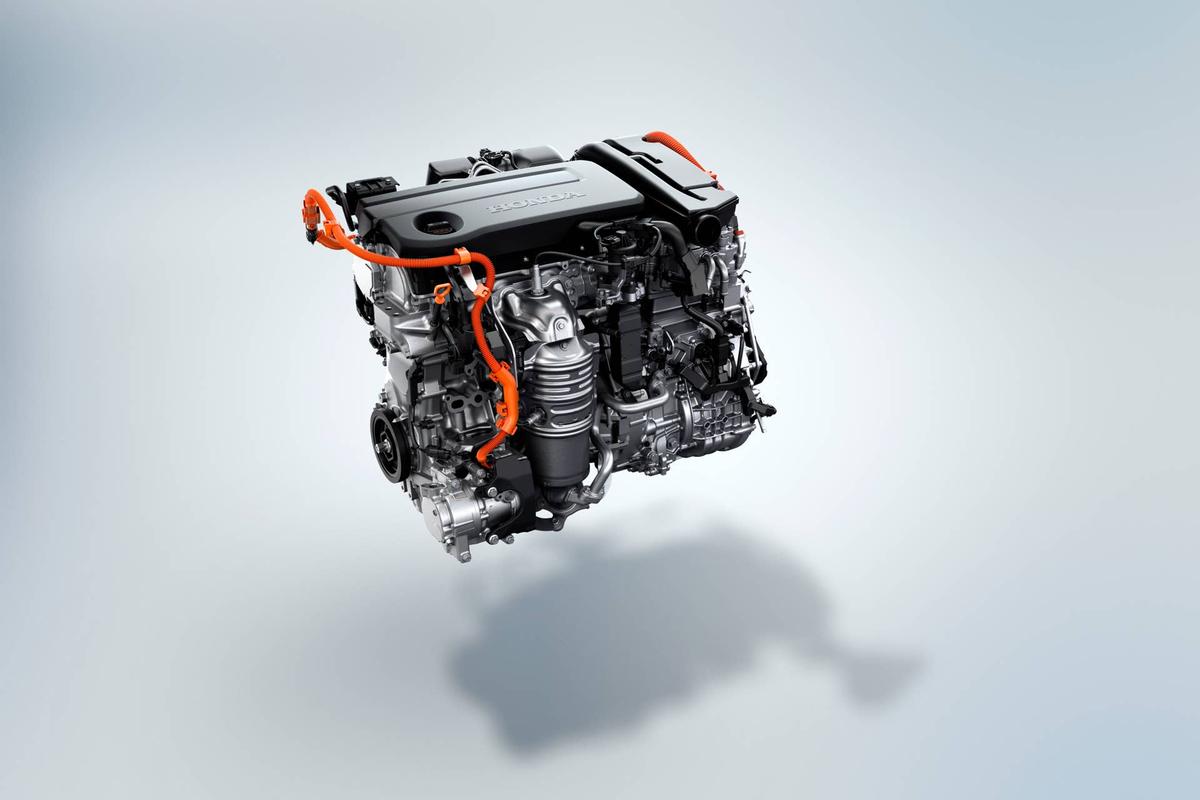  Honda Accord's Two-Motor Hybrid Electric System Honda
