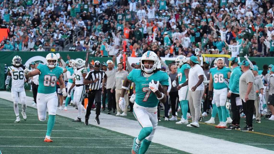 Highlighting Five Key Plays in Dolphins' Week 7 Victory Vs Jets
