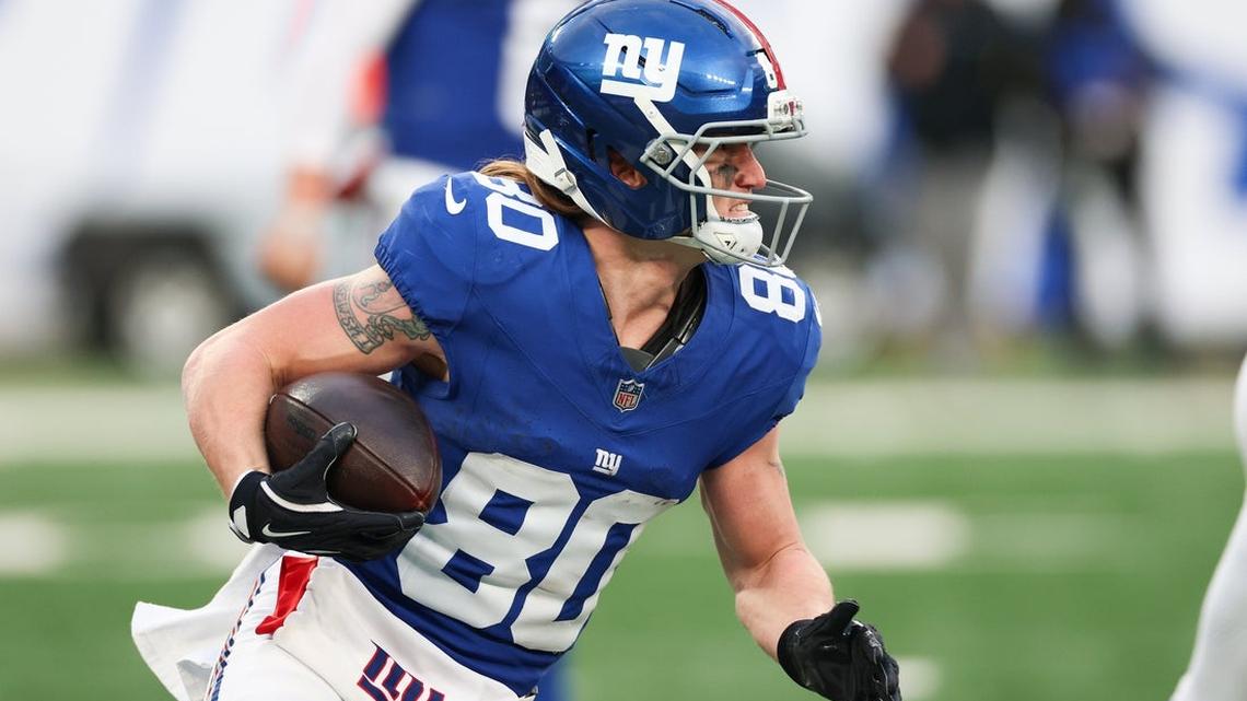 Giants fear WR Gunner Olszewski has torn Achilles 