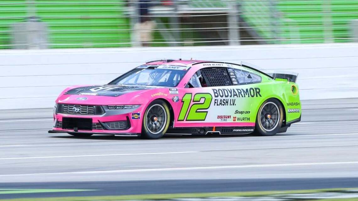 Window World 450 qualifying rained out; Ryan Blaney placed in pole  