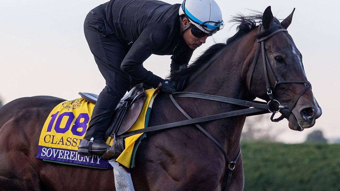 Breeders' Cup Notes: Sovereignty Paddock Schools, ‘The People Love Him' 