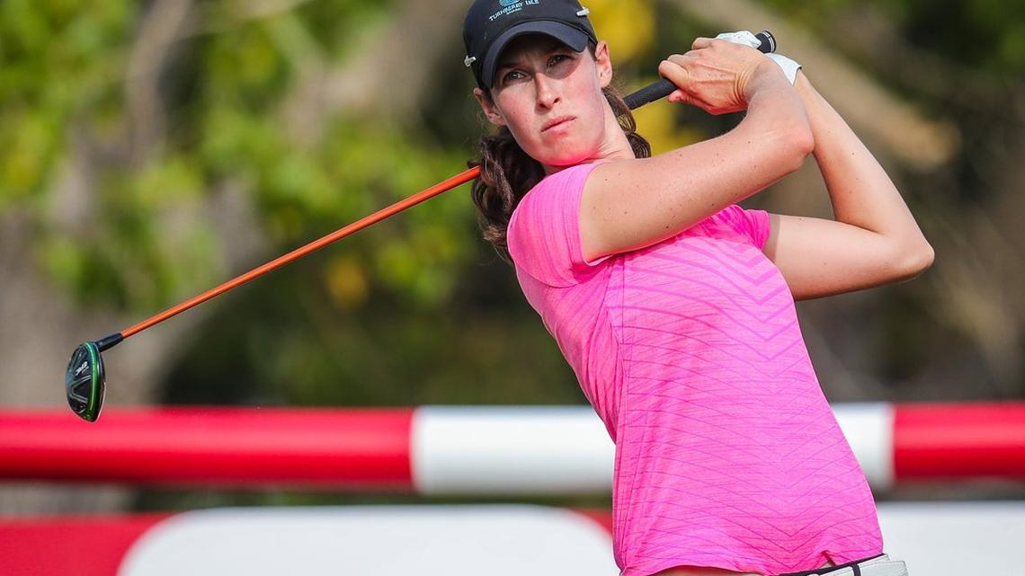 Laetitia Beck fires career-best 63 for early lead at ShopRite LPGA 