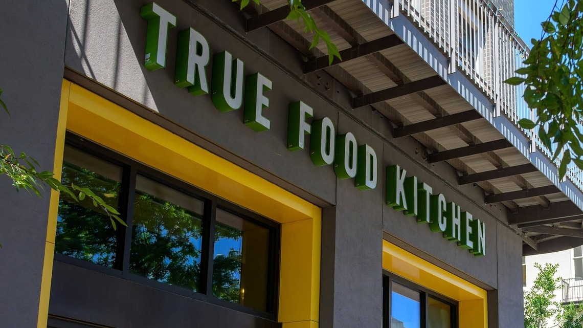 These are the True Food Kitchen locations closing in Chapter 11