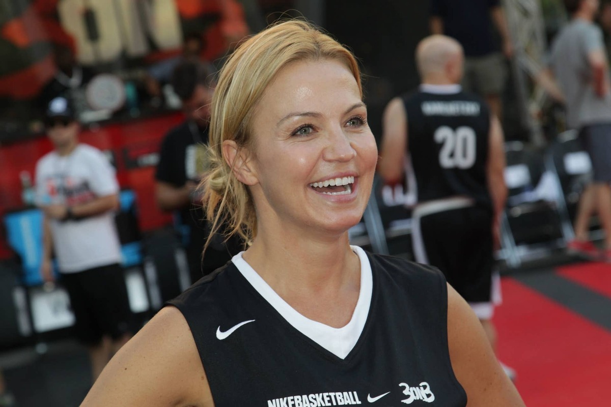 LOS ANGELES, CA - AUGUST 05: TV personality Michelle Beadle attends 8th Annual Nike Basketball 3ON3 Tournament at Microsoft Square on August 5, 2016 in Los Angeles, California. (Photo by Leon Bennett/WireImage) 