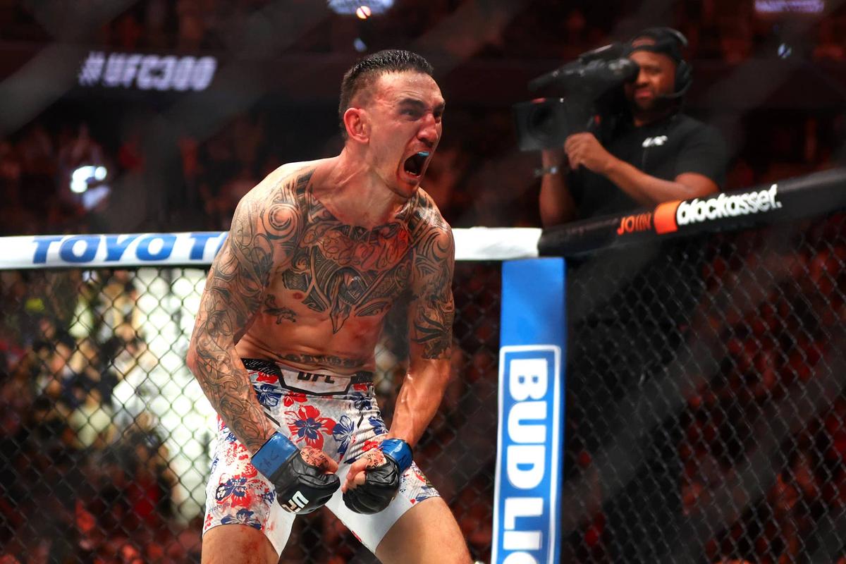  Max Holloway Mark J. Rebilas-Imagn Images