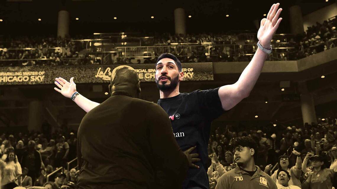 "The drama queen...grown man stepping over the baseline at a woman" - Kyle Kuzma blasts Enes Kanter following courtside ejection at a WNBA game 