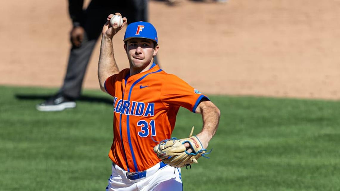  Ricky Reeth is expected to make his first appearance on the mound in a month for the Gators. | Kyle Lander / Florida Gators on SI 