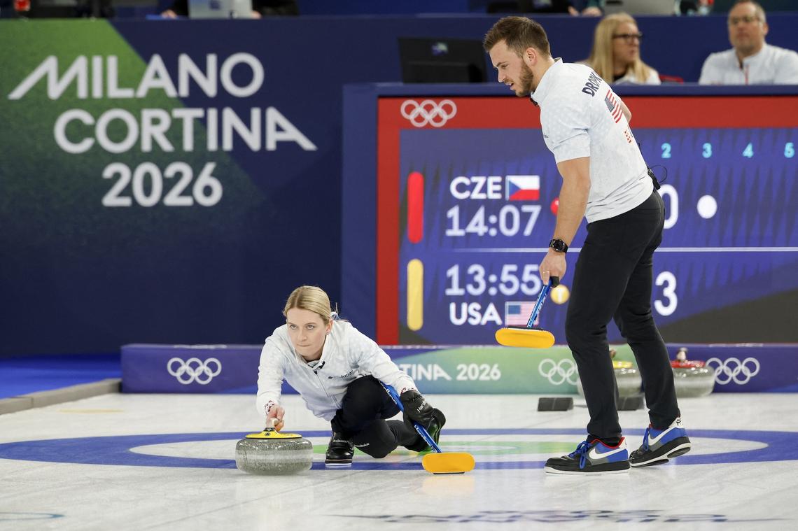  Cory Thiesse and Kory DropkinPhoto by Odd ANDERSEN / AFP 