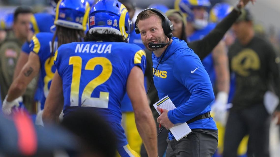 Rams' Sean McVay defends Puka Nacua amidst allegations 