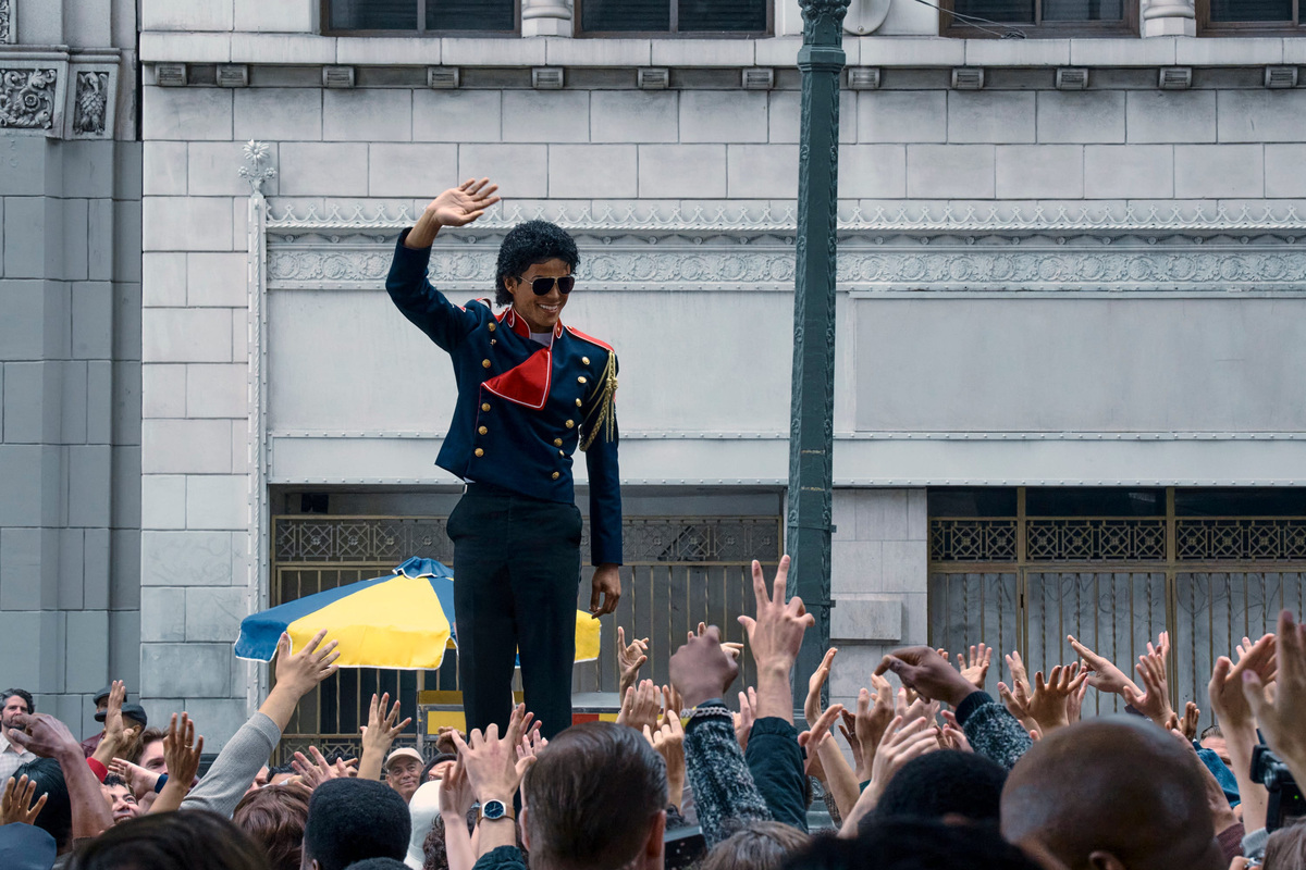 Jaafar Jackson as Michael Jackson in "Michael."