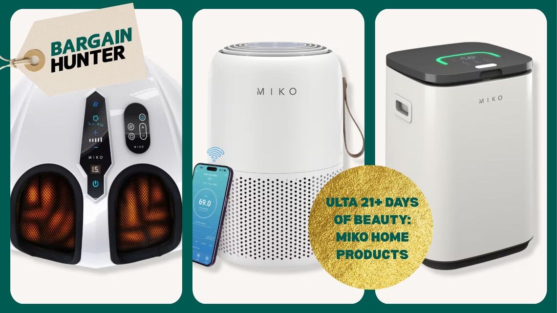 Snag These Miko Air Purifiers, Towel Warmers, Foot Massagers and More for 50% Off at Ulta 