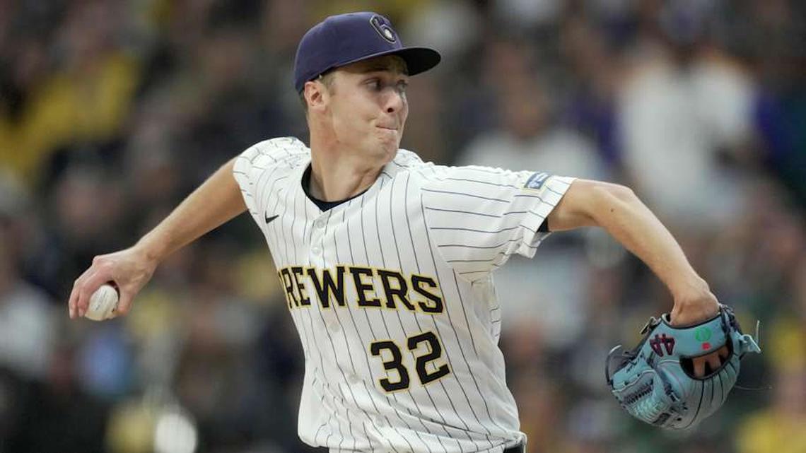  Brewers pitcher Jacob Misiorowski led the majors with 51 strikeouts entering Monday. | Mark Hoffman/Milwaukee Journal Sentinel / USA TODAY NETWORK via Imagn Images 