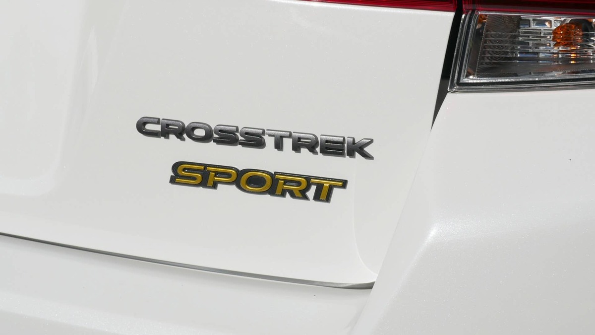 Subaru Crosstrek Sport badging