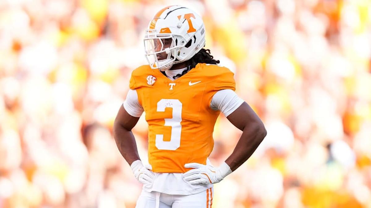  Tennessee defensive back Jermod McCoy (3) during an SEC conference game between Tennessee and Alabama in Neyland Stadium on Saturday, Oct. 19, 2024. | Caitie McMekin/News Sentinel / USA TODAY NETWORK via Imagn Images 
