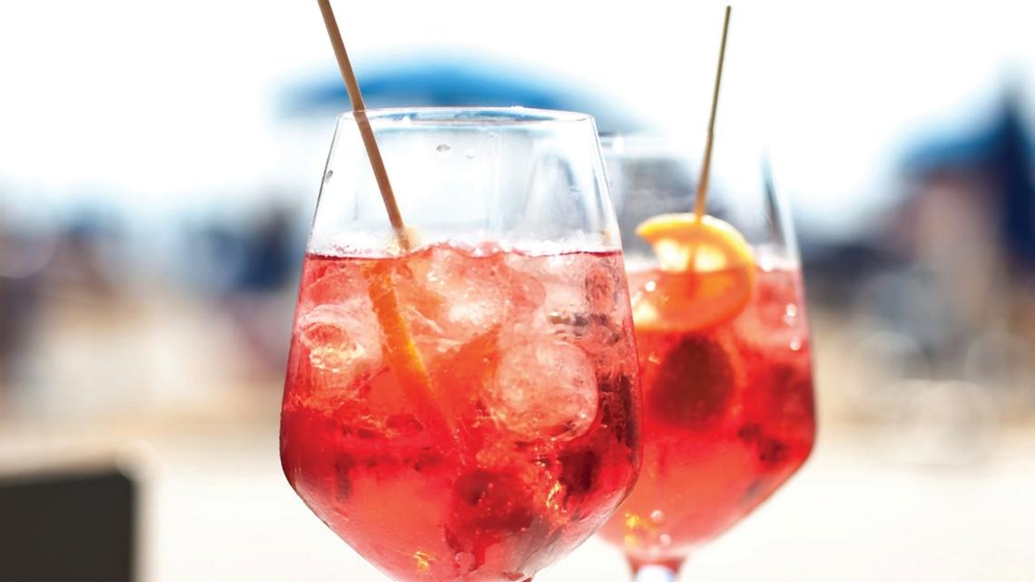 This Aperol Gin Spritzes Recipe is a Fun & Fresh Twist on the Classic Cocktail