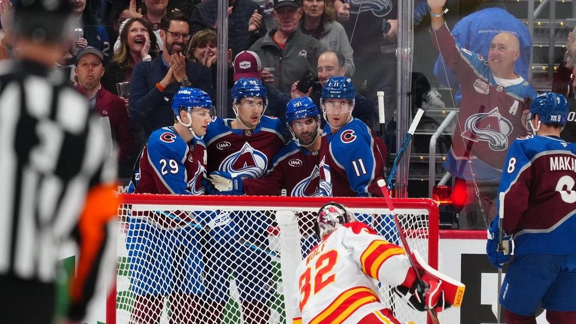 NHL roundup: Nazem Kadri scores twice to power Avs past Flames