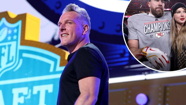 Pat McAfee Shuts Down 'Negative' Critiques of Taylor and Travis' Wedding 
