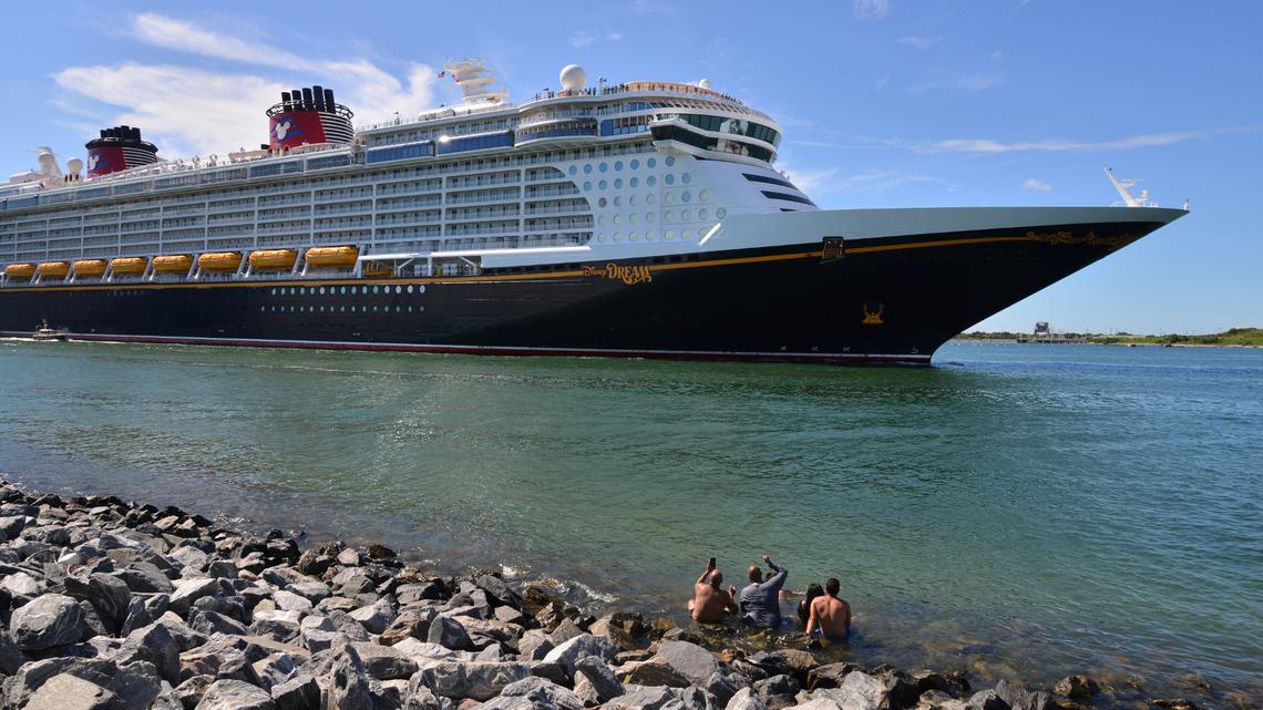 The Disney Dream sails out of Port Canaveral July 17.