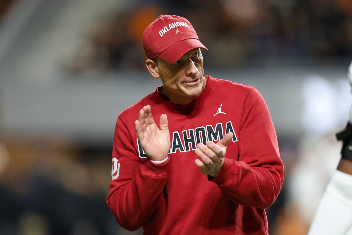  Oklahoma Sooners head coach Brent Venables. © Randy Sartin-Imagn Images