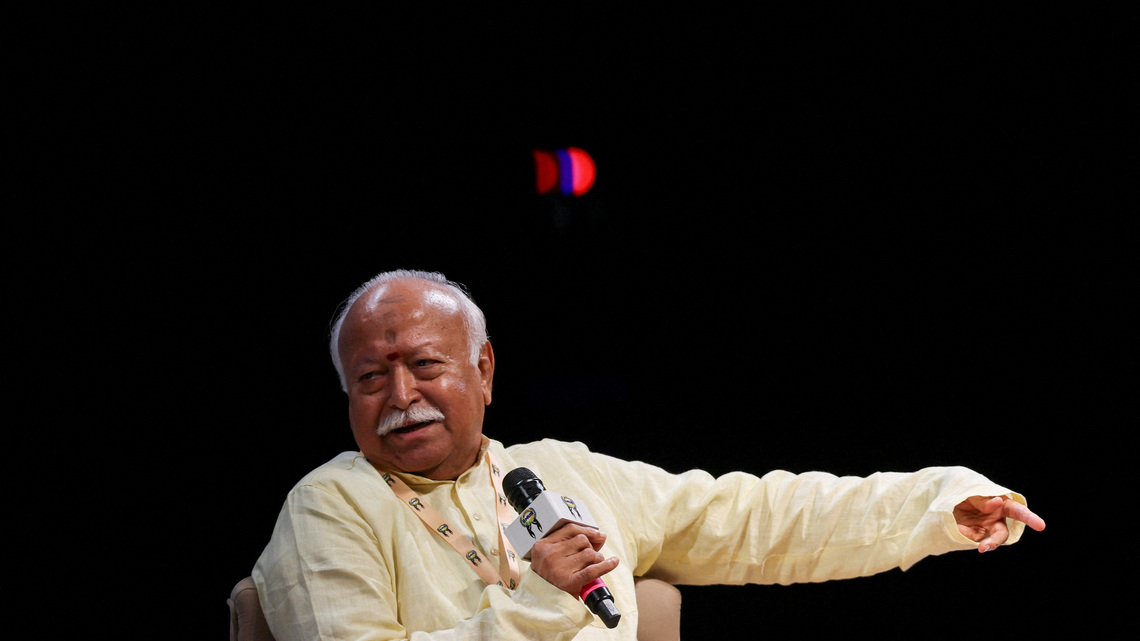 US religious freedom panel urges sanctions against India's RSS during chief's US visit 