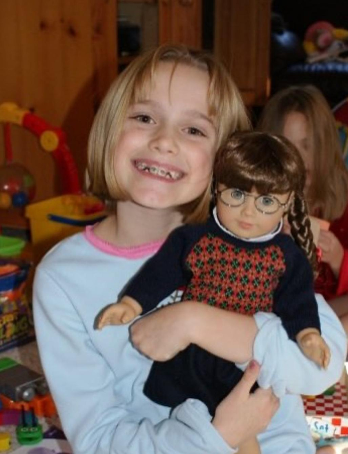 Books reporter Clare Mulroy became a journalist because of her favorite American Girl, Kit Kittredge. (Don't tell Molly McIntire, pictured here)