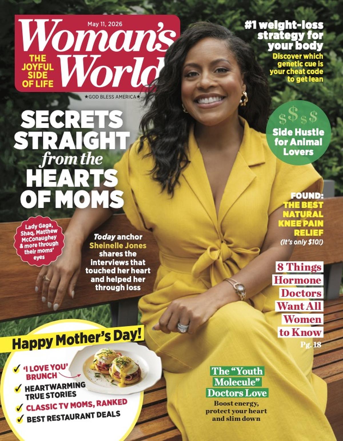 Sheinelle Jones on the cover of Woman’s WorldWoman's World