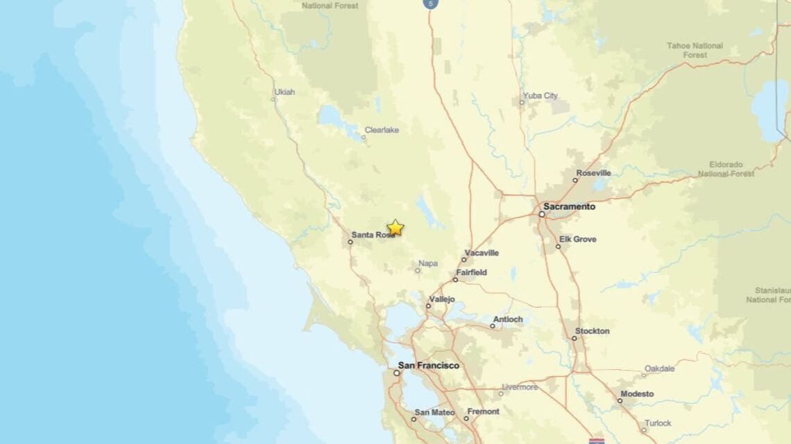 Update: July 25 - 2.4 magnitude earthquake reported close to Saint Helena, CA 