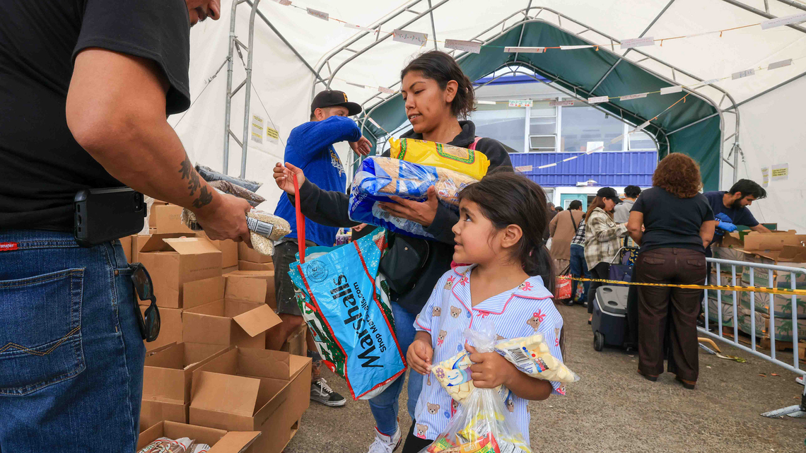 Hayward food pantry helps fight hunger one last time 