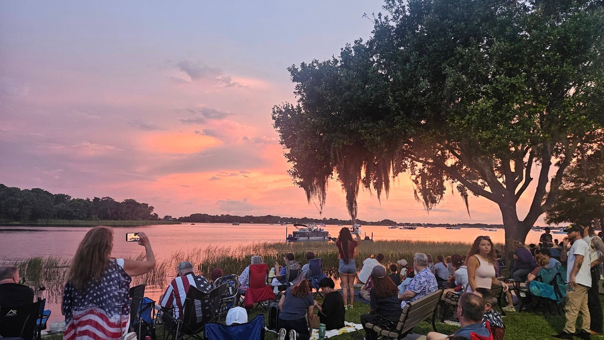 Mount Dora's Freedom on the Waterfront, July 3, 2026, celebrated America's 250th anniversary and Fourth of July.