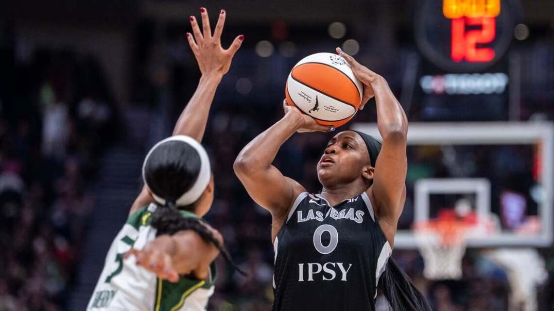 Aces chasing 5th straight win in rematch with Storm 