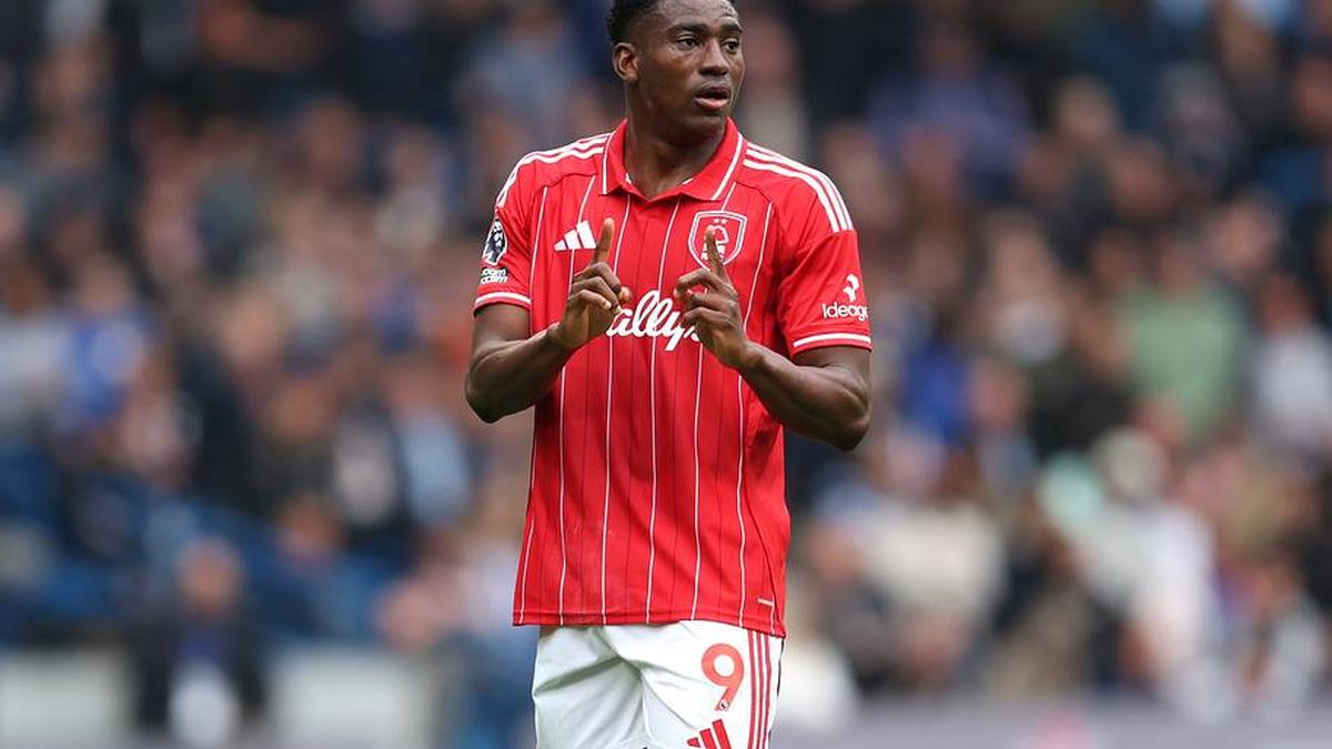  Taiwo Awoniyi made light work of Chelsea. | Charlotte Wilson/Offside/Getty Images 