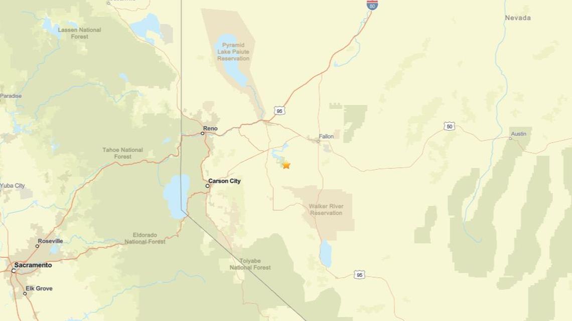 Earthquake of magnitude 2.0 reported near Silver Springs, NV on April 15 