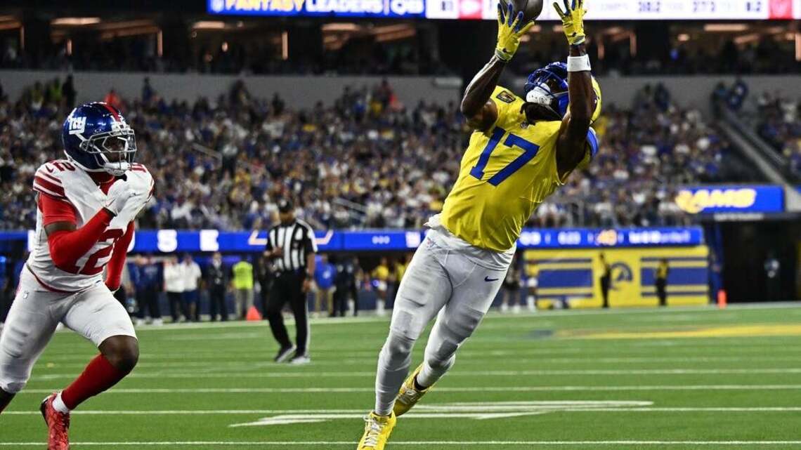 Veteran Davante Adams making huge impact as Rams take on Broncos 