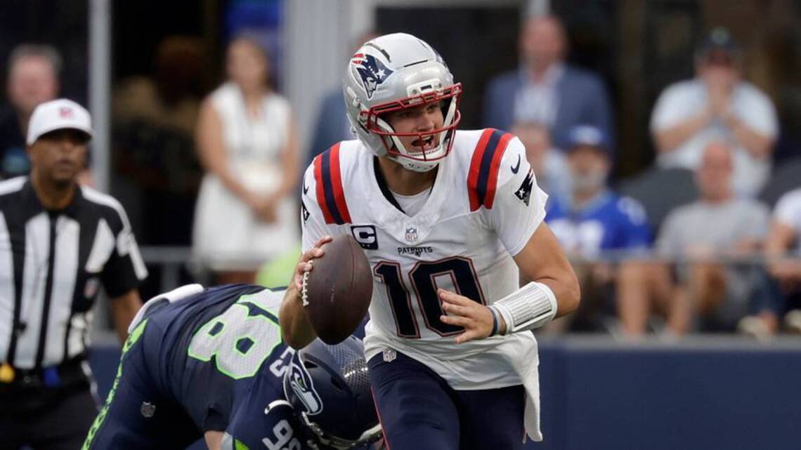 Real Reason Behind Drake Maye's INT to Romeo Doubs in Patriots Opener | Sharma's Film Room