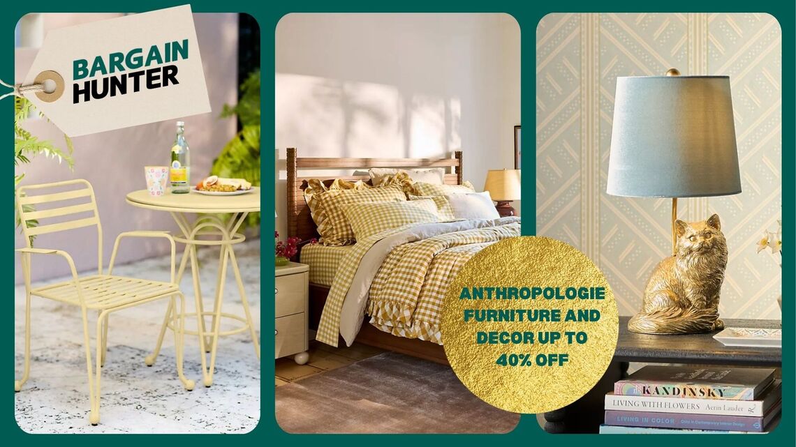 Anthropologie Is Marking Down Tons of Furniture and Home Decor Up to 40% Off 