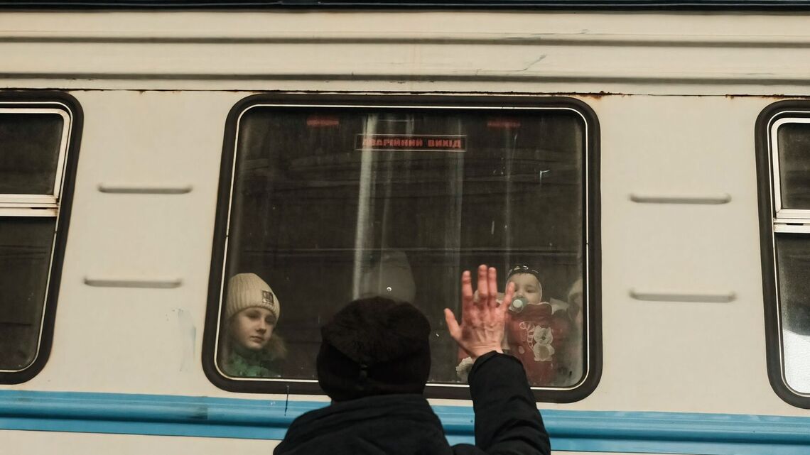 2 killed in Russian drone strike on passenger train in Ukraine 