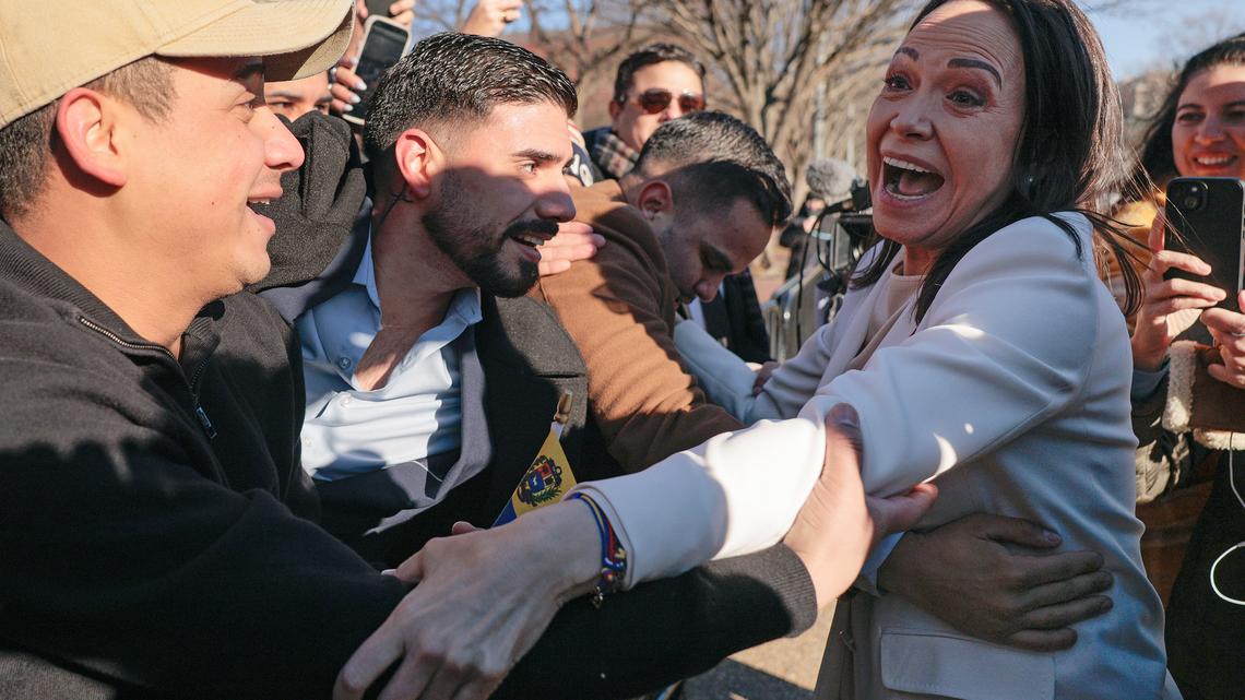 Machado says she'll return this year, testing Venezuela's leader