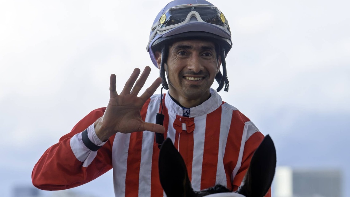 'Today I Feel Great, Stronger': Leonel Reyes Bounces Back With Five-Win Day At Gulfstream 