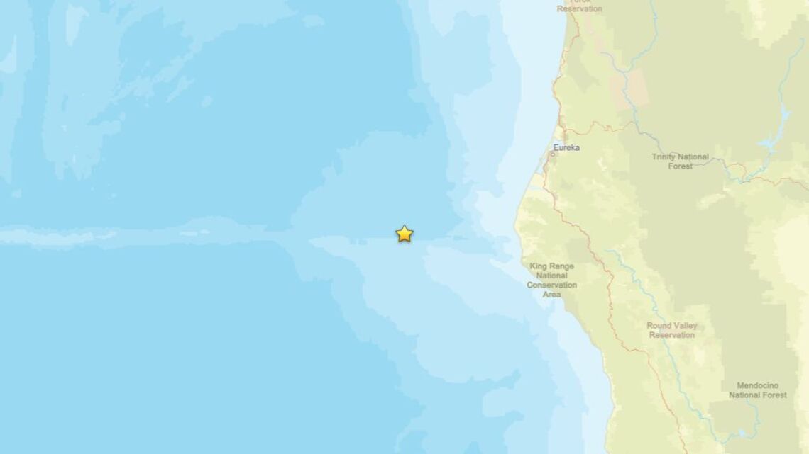 Aug. 16: Earthquake of 2.6 magnitude reported near Petrolia, CA 