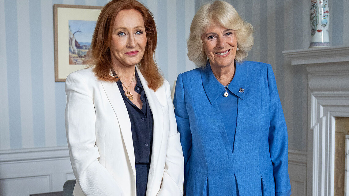 Royal Family Faces Backlash Over Queen Camilla's Photo With J.K. Rowling 
