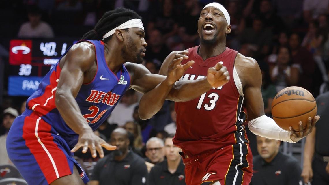 Bam Adebayo leads surging Heat vs. wilting Wizards 