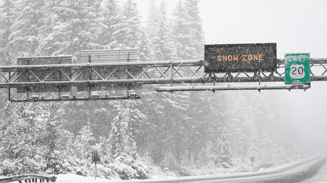 Oregon may see Cascade snow as record-warm October turns cooler 