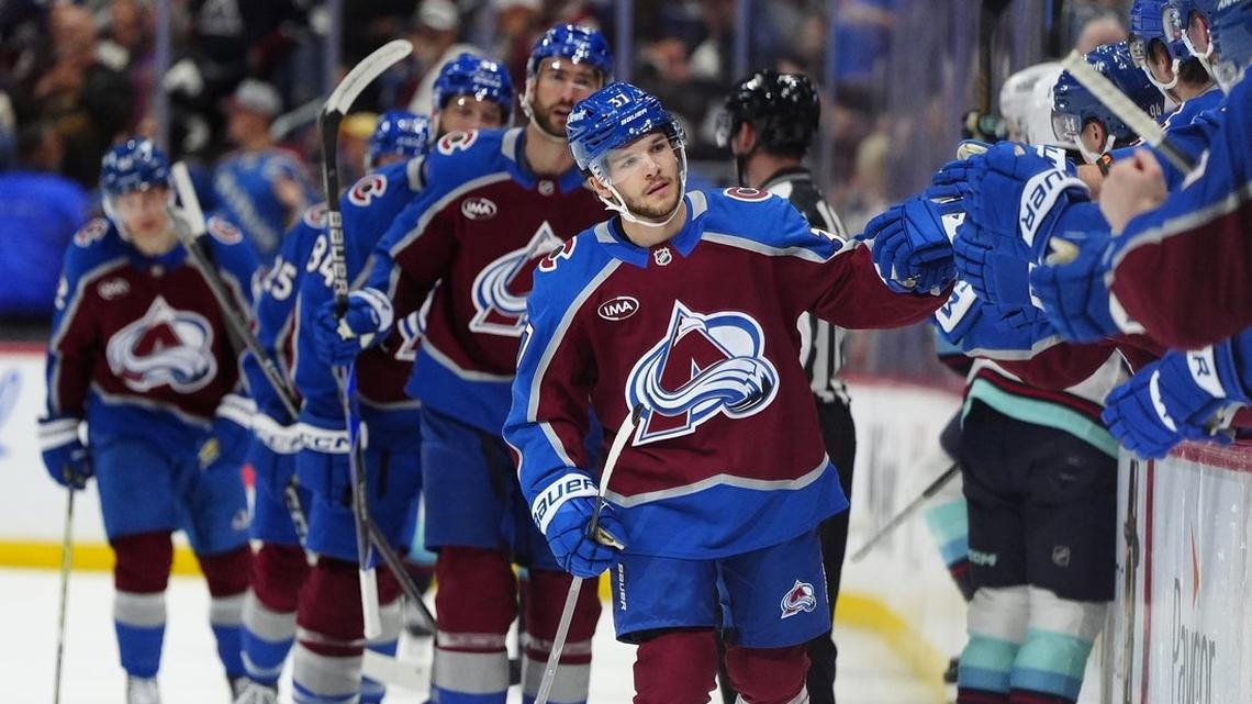 Avalanche blank Kraken, set franchise record for points 