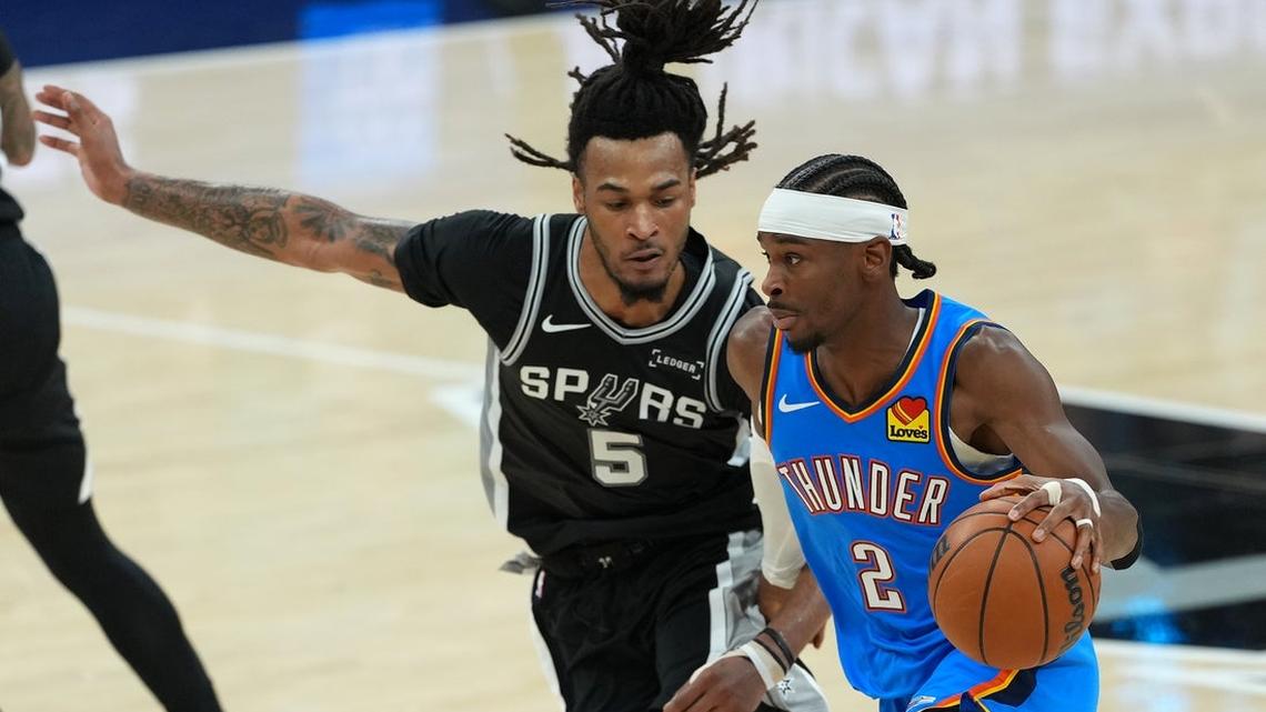 Behind big bench contributions, Thunder overtake Spurs in Game 3 