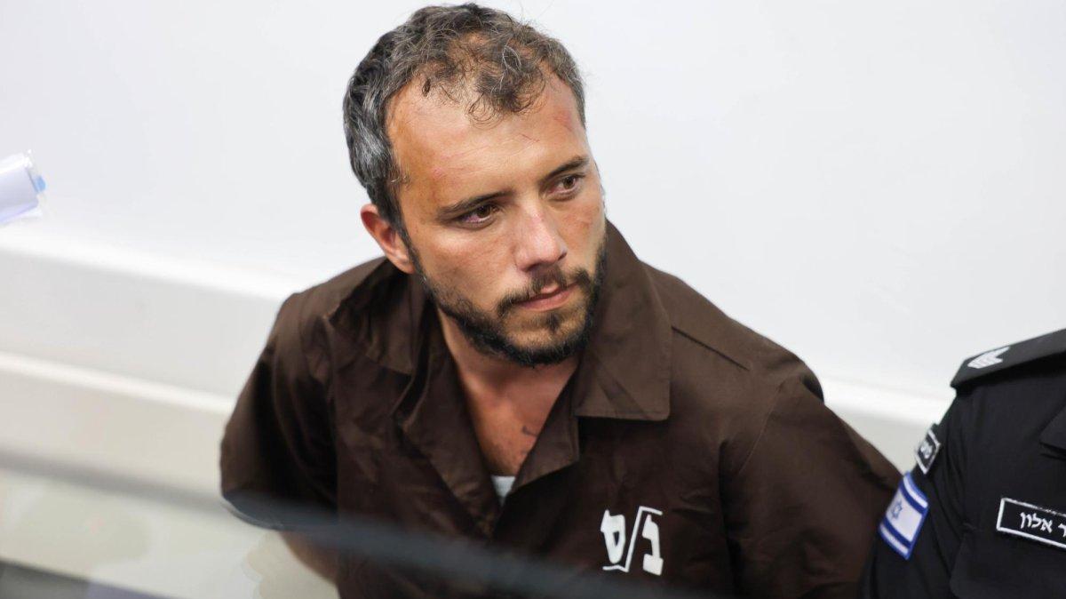 Thiago Avila, a member of the Global Sumud Flotilla, arrives to attend his trial for a remand extension at the Ashkelon Magistrate's Court in Ashkelon, Israel, on May 3. Avila and Saif Abukeshek were deported on Sunday after Israel’s foreign ministry said it concluded an investigation into the two. Photo by Abir Sultan/EPA