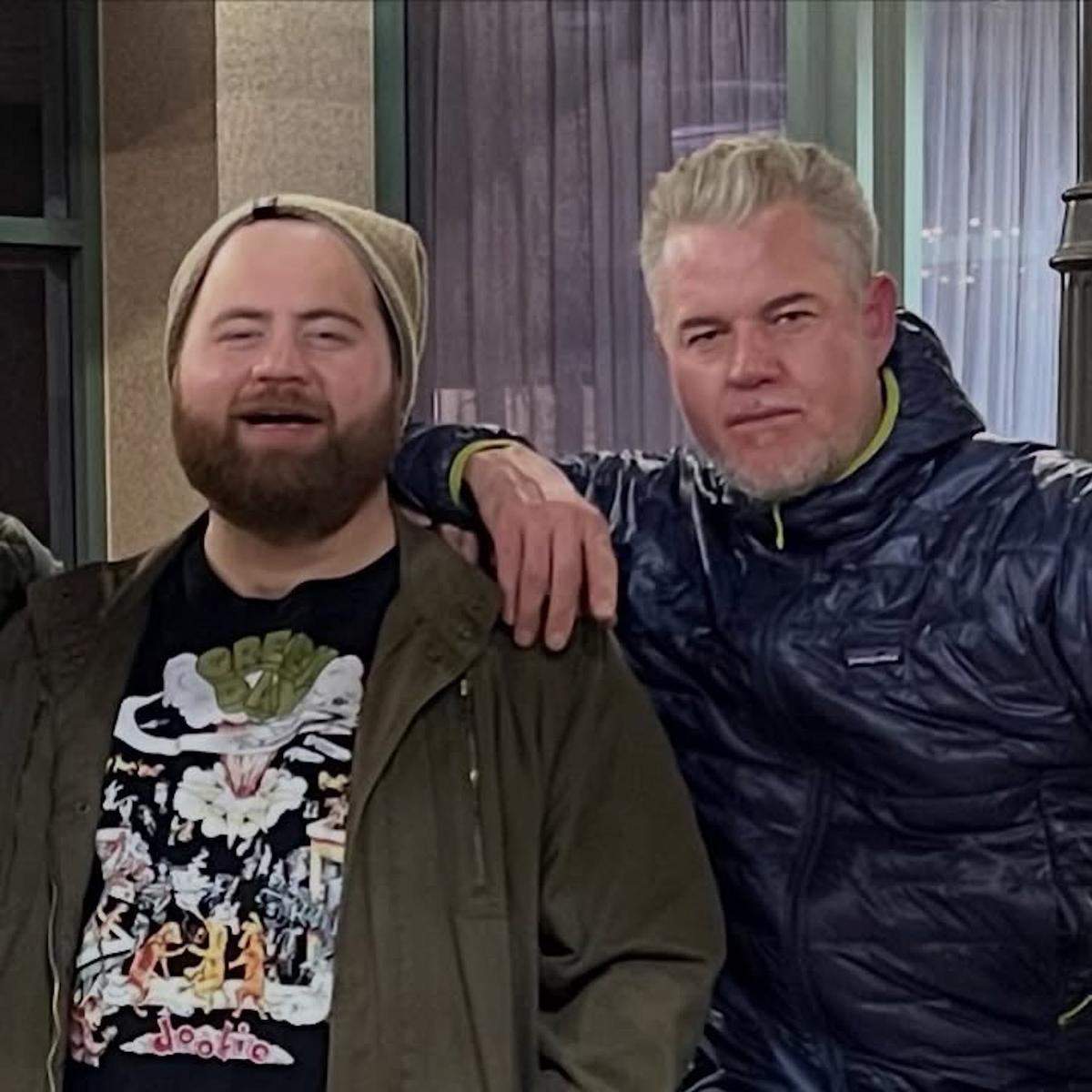  Paul Walter Hauser and Eric Dane.(Photo courtesy of Paul Walter Hauser/Instagram) 